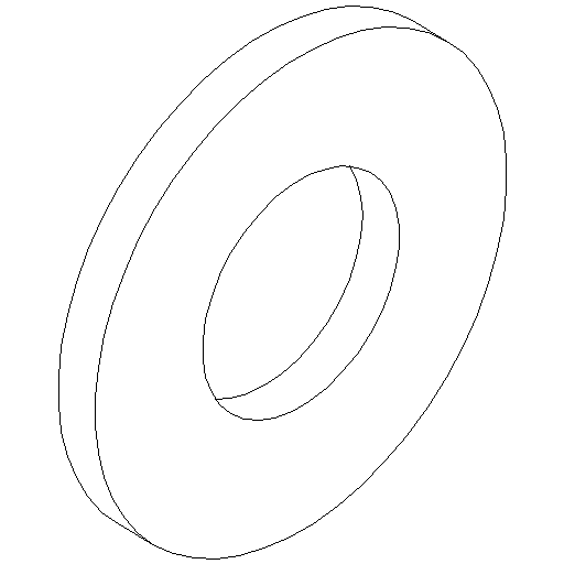 U washer for M4 (SP18)