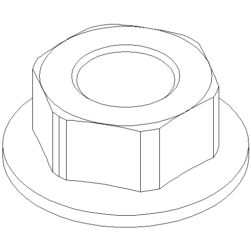 M4 lock nut (SP1)