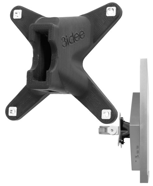 VESA adapter compatible with HP Omen Gaming Monitor (25i) - 75x75mm