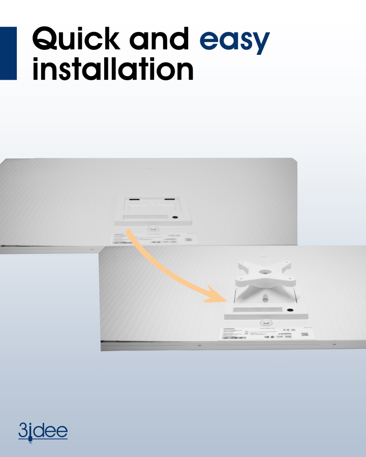 Samsung Monitor M8 / M80B VESA Mount Adapter 