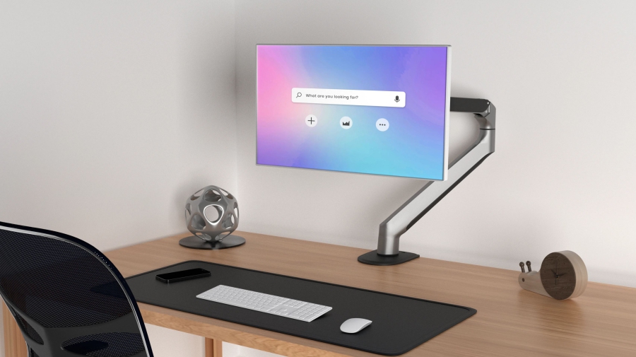 3IDEE Flexi-Lite Monitor Mount 1 monitor for 17-32" screens, modern design, fully movable & adjustable