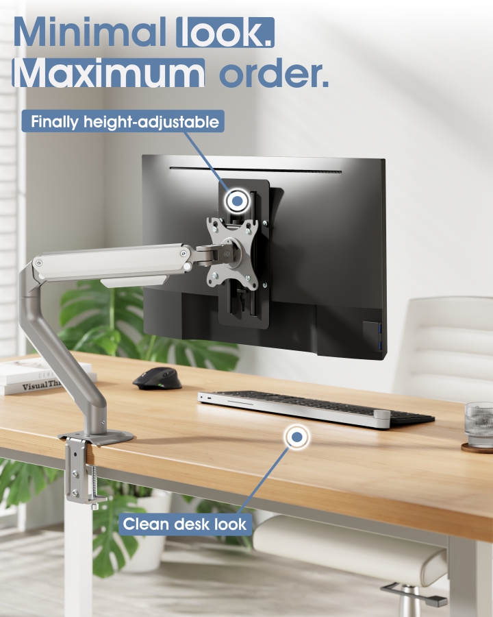 3IDEE VertiFlex Height-Adjustable VESA Adapter