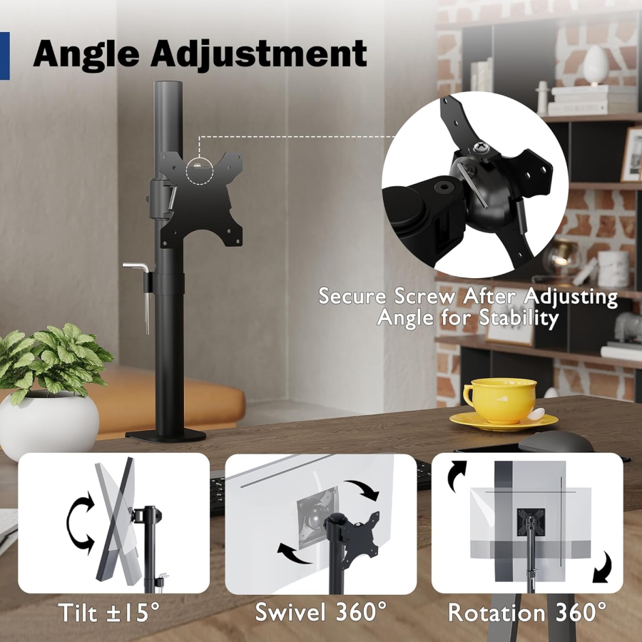 BONTEC Monitor Arm 13–34" | Short Arm up to 10 kg