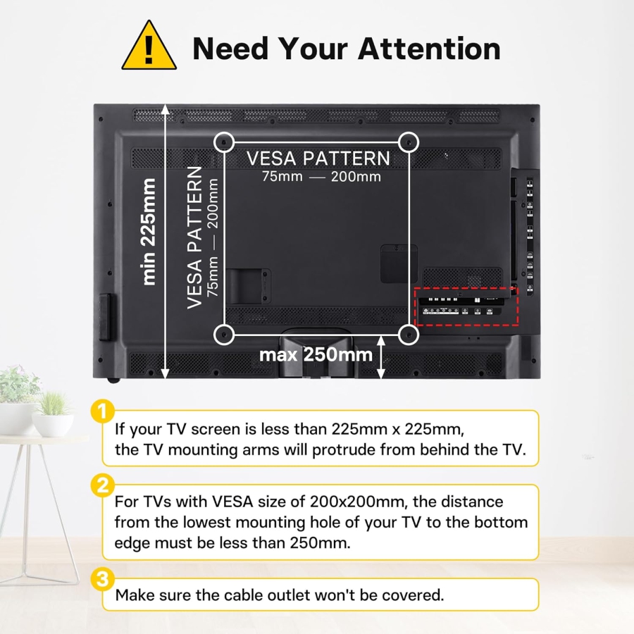 BONTEC TV & Monitor Stand for 17–43 Inches (Swivel & Height Adjustable) (Robust Desk Stand with Glass Base for Devices up to 45 kg – VESA max. 200x200 mm)