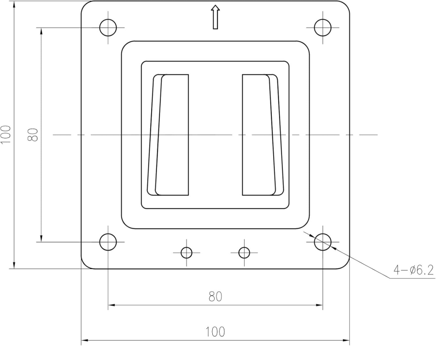 DIGITUS wall mount for LCD/LED monitors up to 81 cm (32"), fixed mount, 18 kg maximum load, max. VESA 100x100