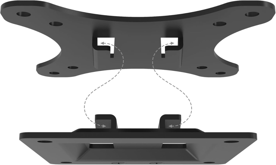 DIGITUS Wall Mount for monitors up to 32", up to 18kg, minimum wall clearance