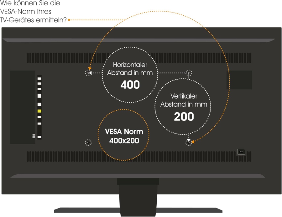My Wall HP49L Universal TV Stand for 23–75 Inch TVs (Height-adjustable replacement feet with EVA protective pads – Load capacity up to 40 kg & 20-year warranty.)