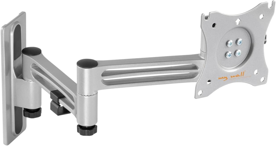 My Wall TV Wall Mount for Motorhomes & Caravans (HC1-3L) – Lockable & Vibration Dampened (Secure TV viewing on the road: Swivel, Tilt & Lockable – For screens up to 15 kg – 20-Year Warranty.)