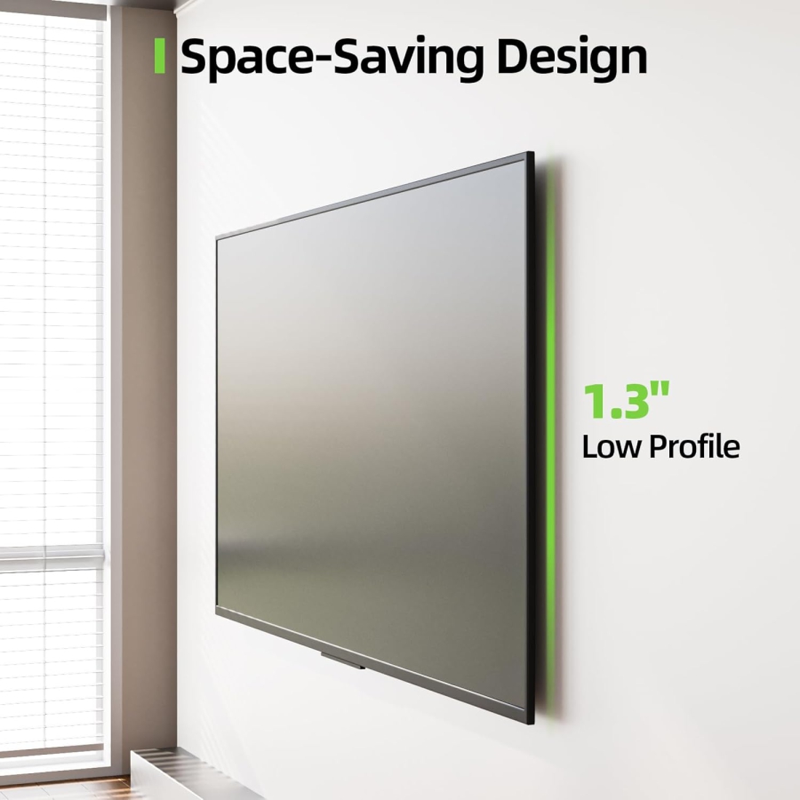 USX MOUNT Wall mount for 45-100" screens, up to 91 kg Extreme heavy duty