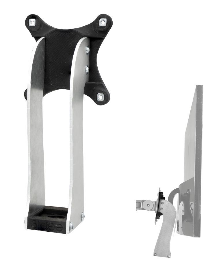 VESA adapter compatible with AOC monitor (Q2879VWF, Q3279VWF, Q3279VWFD8, U2879VF) - 75x75mm