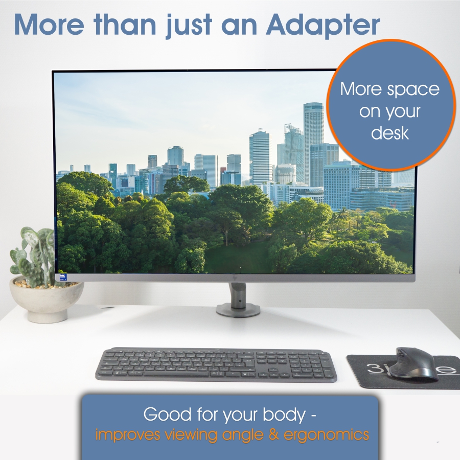 VESA Adapter compatible with BenQ Monitor (EW277HDR)