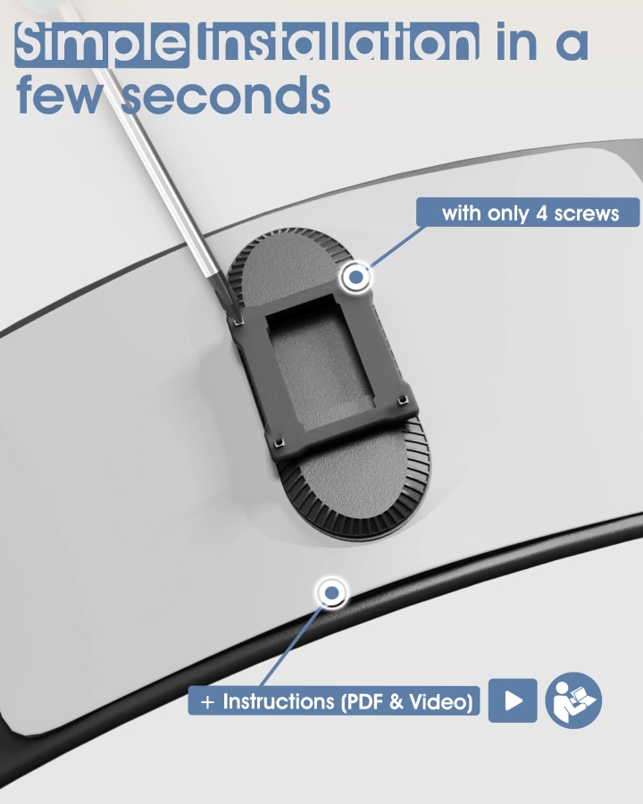 VESA adapter compatible with DELL Alienware Gaming Monitor (AW3423DW)