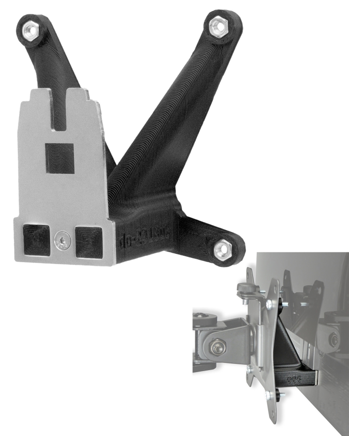 VESA Adapter compatible with DELL Monitor (S2421, S2418, S2419, S2721, S2318, S2218, S2219, SE2319) - 75x75mm