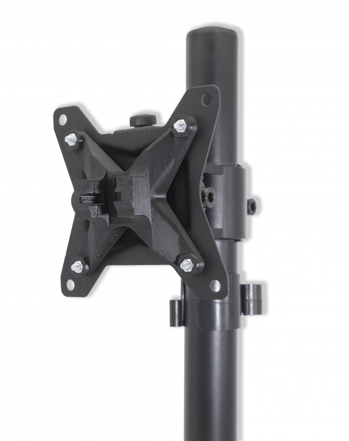 VESA adapter compatible with DELL Ultrathin monitor (S2419HM, S2719DC, S2719DM) - 75x75mm
