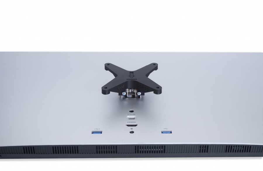 VESA adapter compatible with DELL Ultrathin monitor (S2419HM, S2719DC, S2719DM) - 75x75mm