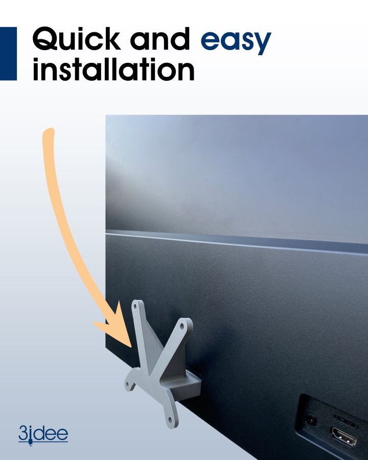 VESA adapter compatible with HP Monitor (32f)