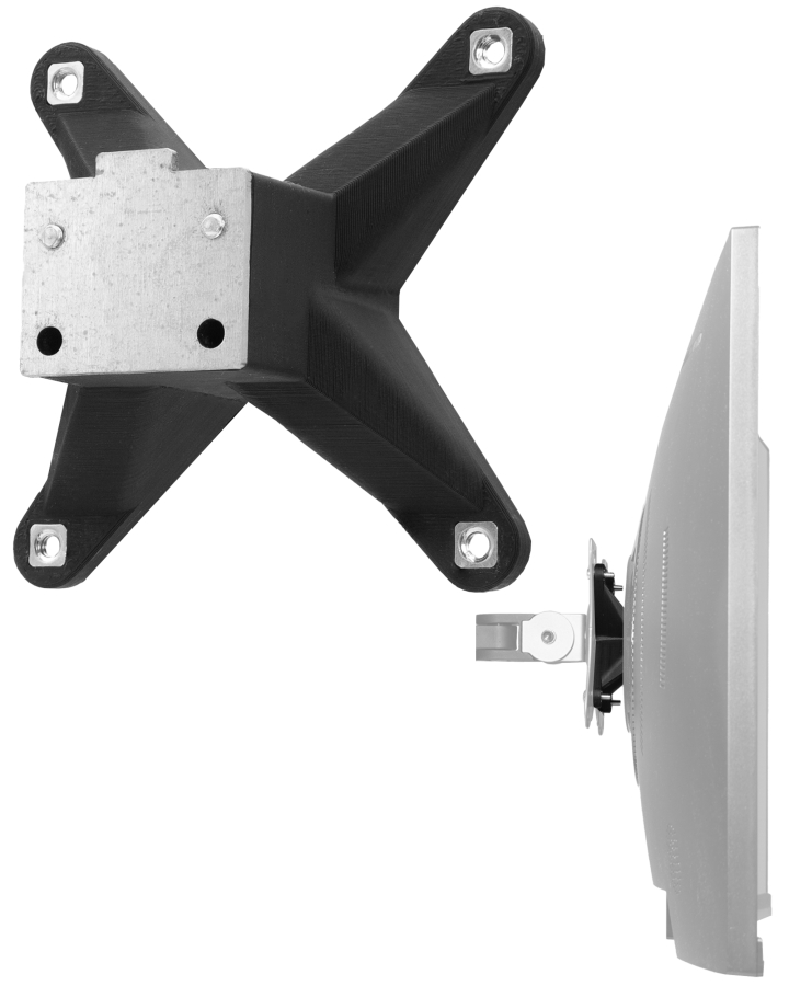 VESA Adapter compatible with ODYS Q27, Q27 Pro Monitor