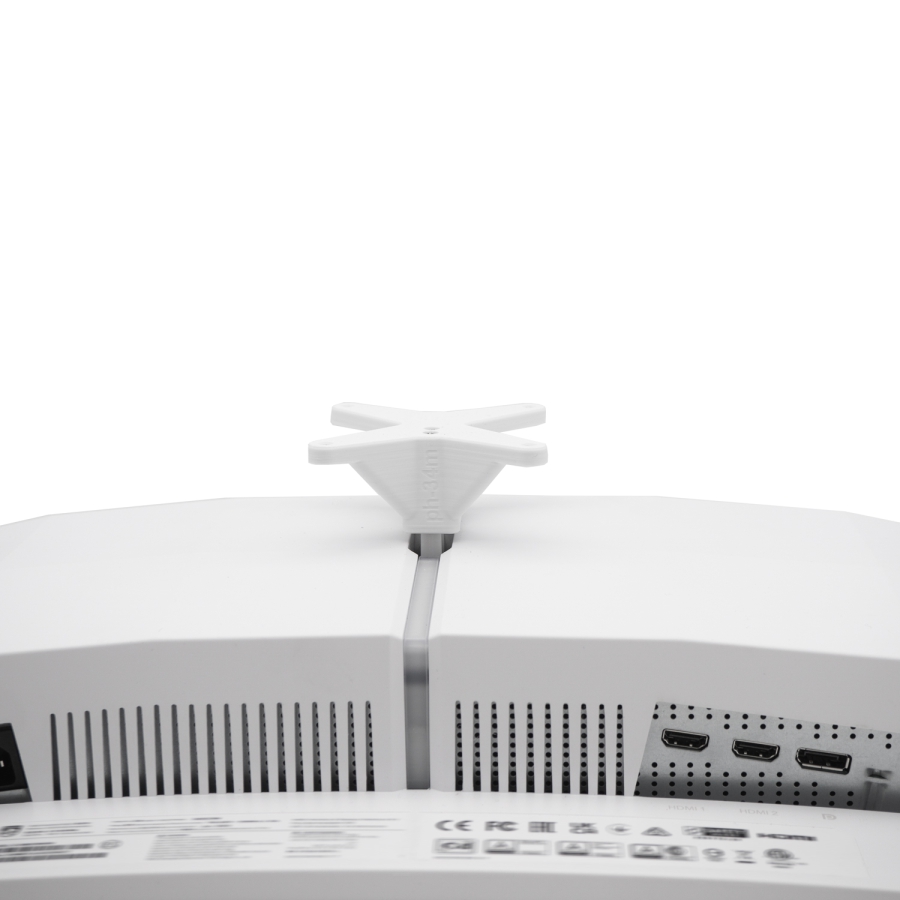 VESA adapter compatible with Philips monitor (Evnia 34m2c860) - 75x75mm