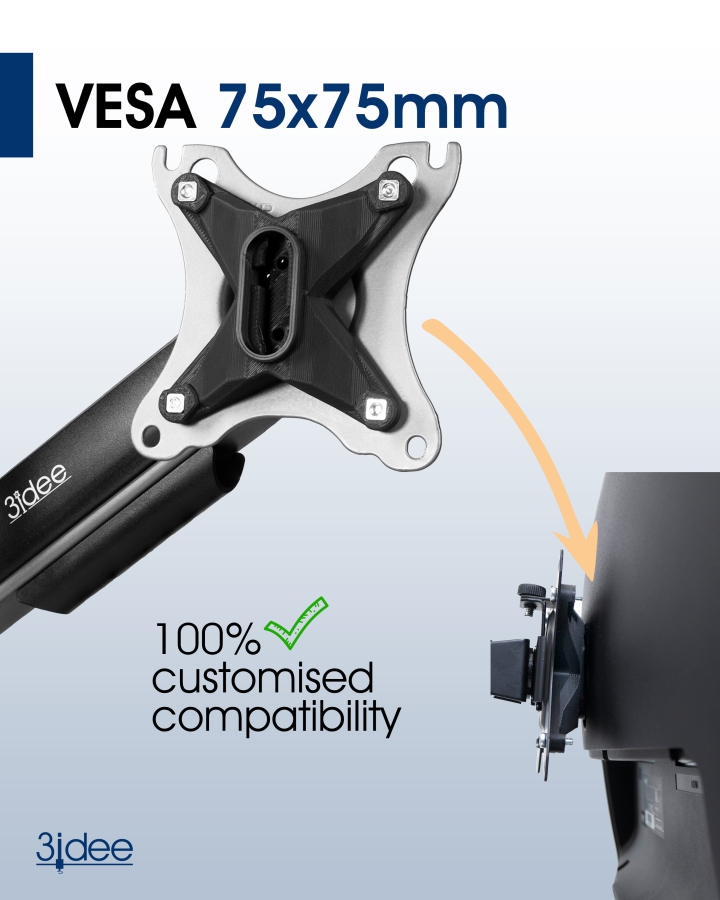 VESA adapter for MSI Optix monitor (G24C, G241VC, MAG341CQ & more)