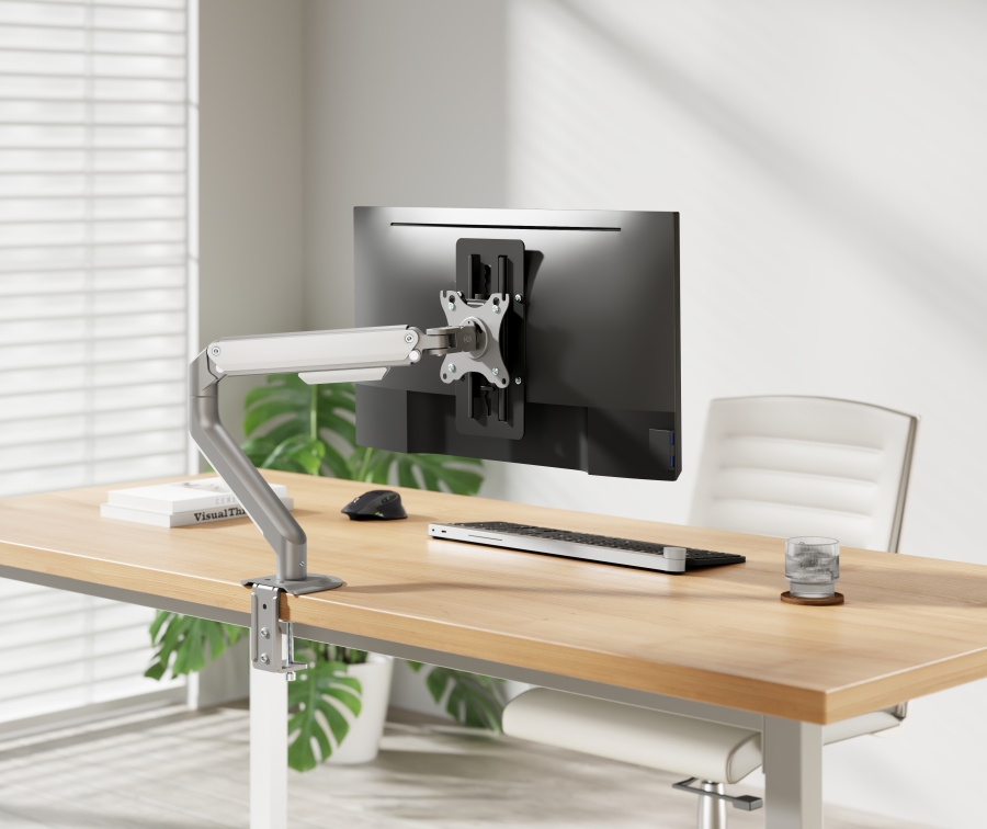 VESA Adapter VertiFlex, height-adjustable, VESA mount monitor adapter, VESA plate 75x75, adjustable up to 15cm, supports monitors up to 8kg