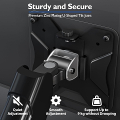 BONTEC Monitor Mount 1 Monitor for 13-32" monitors, up to 9 kg, Fully movable & adjustable