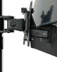 VESA adapter compatible with DELL monitor (S2216M, S2316H, S2317HJ, SE2417HGX and more) - 75x75mm
