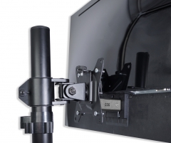 VESA adapter compatible with DELL monitor (S2216M, S2316H, S2317HJ, SE2417HGX and more) - 75x75mm