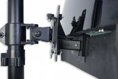 VESA adapter compatible with DELL monitor (S2216M, S2316H, S2317HJ, SE2417HGX and more) - 75x75mm