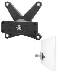 3IDEE Dual monitor mount | For 2 monitors 17"-32" screens | Height adjustable - up to 9kg per arm