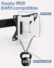VESA adapter compatible with Samsung Odyssey monitors (G9, Neo G9, G8, Neo G8, CRG9, CHG9, CHG90 & mehr) - 100x100mm