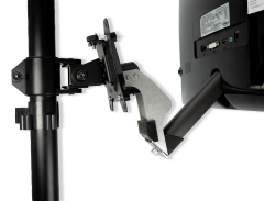 VESA adapter compatible with Viewsonic (VX2458) + Medion (AKOYA P52709) monitor - 75x75mm