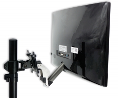 VESA adapter compatible with Viewsonic (VX2458) + Medion (AKOYA P52709) monitor - 75x75mm