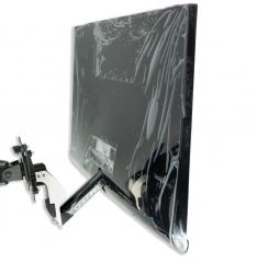 VESA adapter compatible with Viewsonic (VX2458) + Medion (AKOYA P52709) monitor - 75x75mm