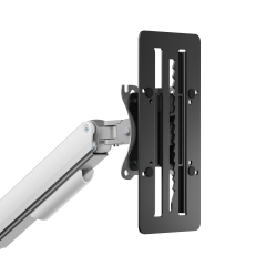 VESA Adapter VertiFlex, height-adjustable, VESA mount monitor adapter, VESA plate 75x75, adjustable up to 15cm, supports monitors up to 8kg