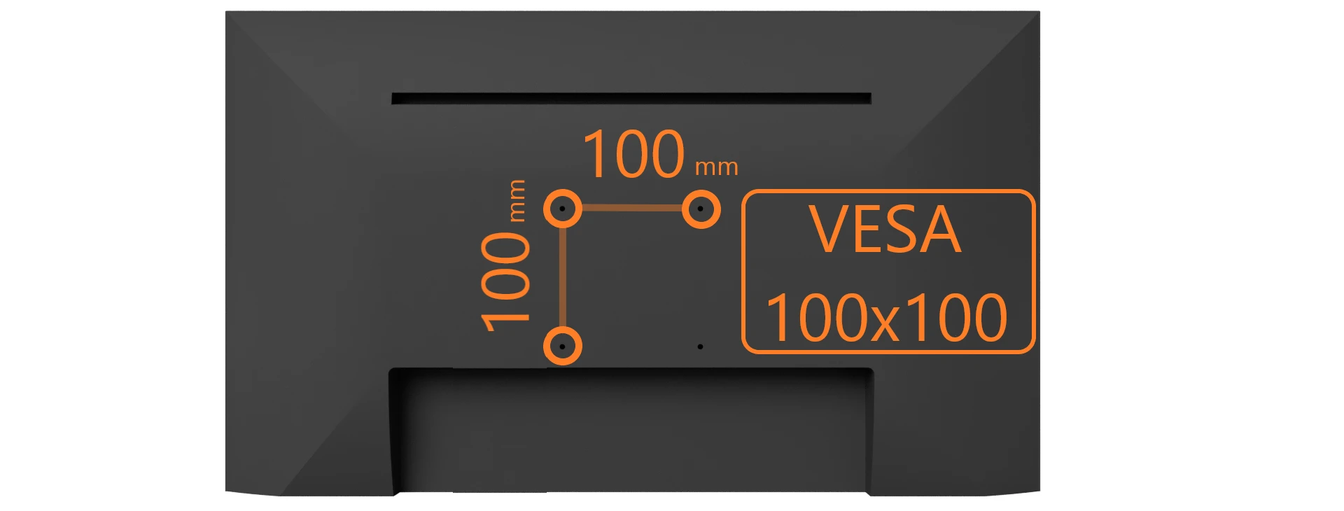 All information about VESA MIS E Standard 200x100, 200x200